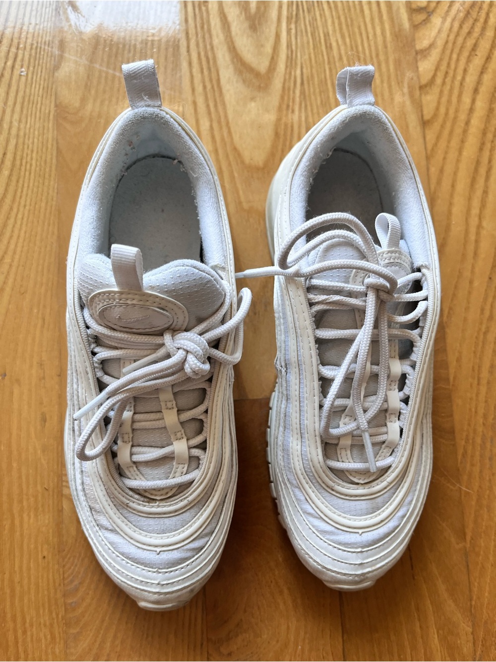 Nike women’s  Air Max '97 Terry Cloth Casual Running shoes Size 5 Y